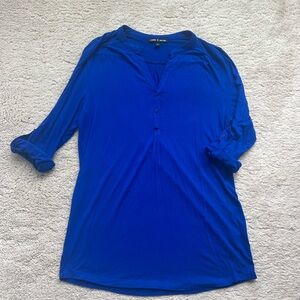 Cable & Gauge Royal Blue Top